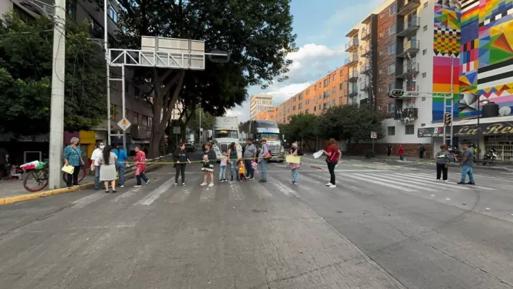 Calles afectadas por los bloqueos hoy en CDMX