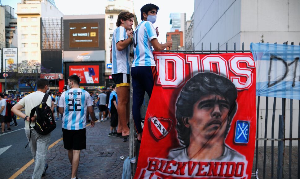 Argentina despide a Diego Armando Maradona