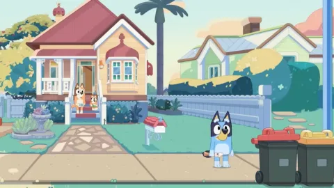 capítulos de bluey y plim plim reciclaje