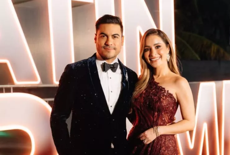 Esta fue la foto que Carlos Rivera y Cynthia Rodríguez compartieron de su hijo, así luce
