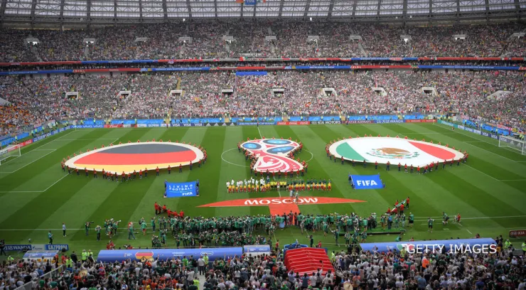 Afición México vs Alemania