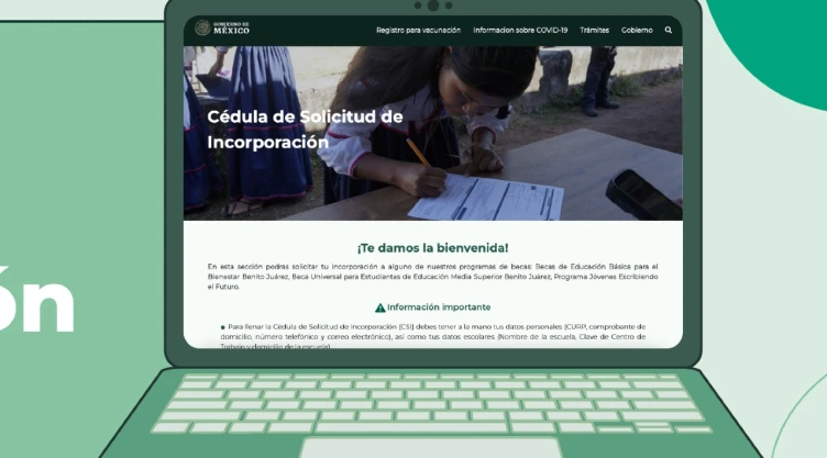 Cédula de Solicitud de Incorporación Becas Benito Juárez qué es