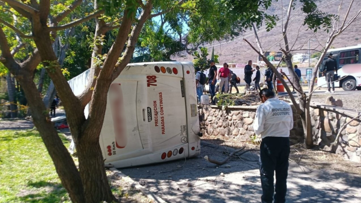 Accidente en Jocotepec hoy
