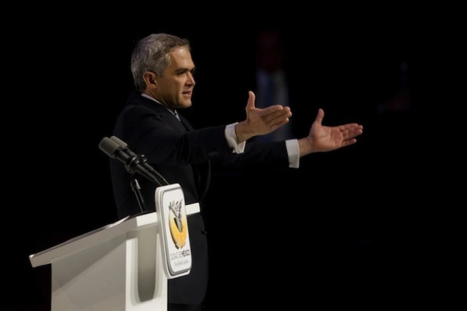 Miguel Ángel Mancera, jefe de Gobierno del Distrito Federal