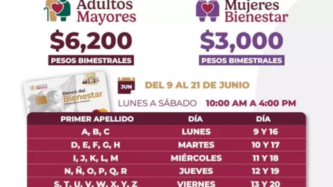 Registro Pensión del Bienestar 2025 en junio: fechas de inscripción