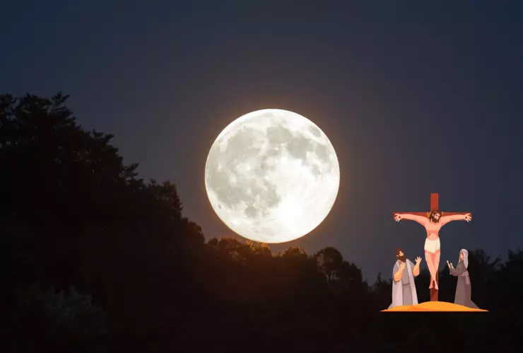 La razón por la que la Luna Llena se relaciona con la Semana Santa; así se verá este 2025