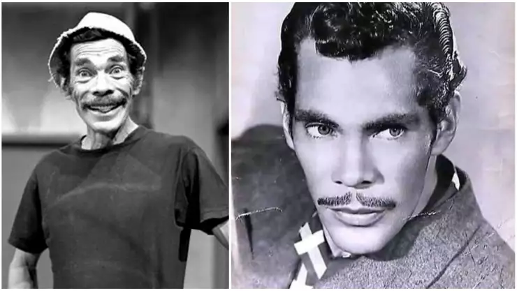 Ramón Valdés de joven