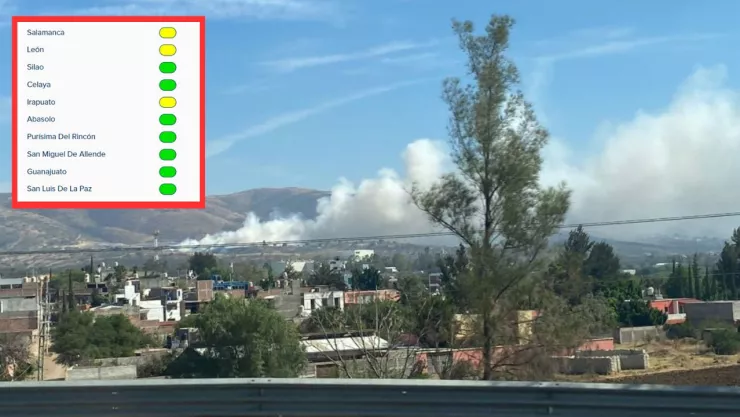 Calidad del aire en Guanajuato