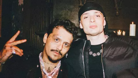 Peso Pluma y Christian Nodal