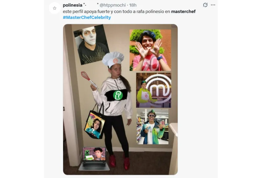El fandom de Rafa Polinesio se hizo notar, pues acaparó las tendencias en redes gracias a la creatividad de los usuarios que fueron una bomba.