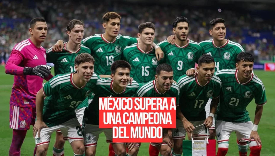 México supera a una selección campeona del mundo previo al Mundial 2026 y muchos no lo pueden creer