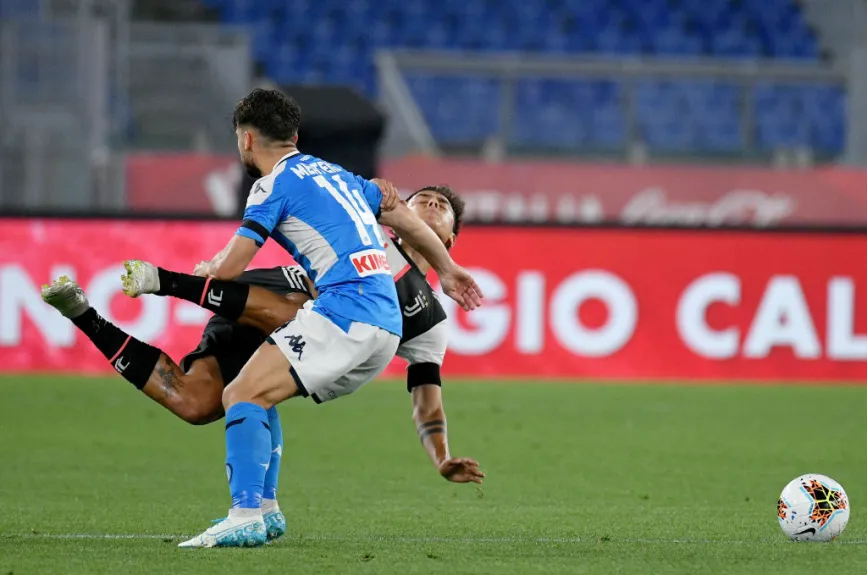 ¡Las mejores imágenes del campeonato del Napoli frente a la Juventus!