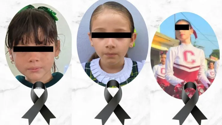 Ellas eran las niñas que murieron calcinadas en accidente en carretera de Veracruz
