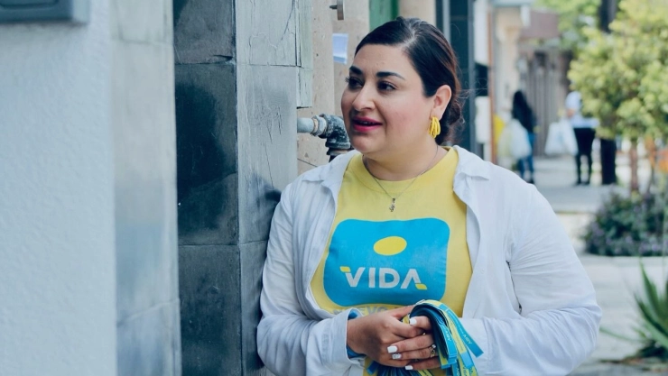 Linda Padilla es candidata a la alcaldía de Guadalupe por el Partido Vida Nuevo León.