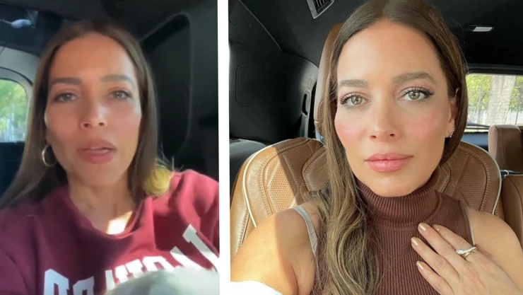 Adriana Fonseca llora y se queja de conductor de UBER video