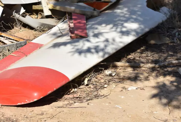 Se desplomo avioneta en Nayarit