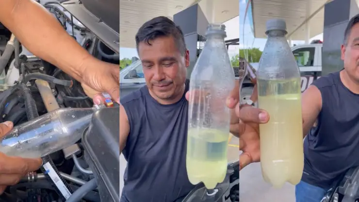 Turistas reportan venta de gasolina con agua en una estación de Av. Huayacán en Cancún