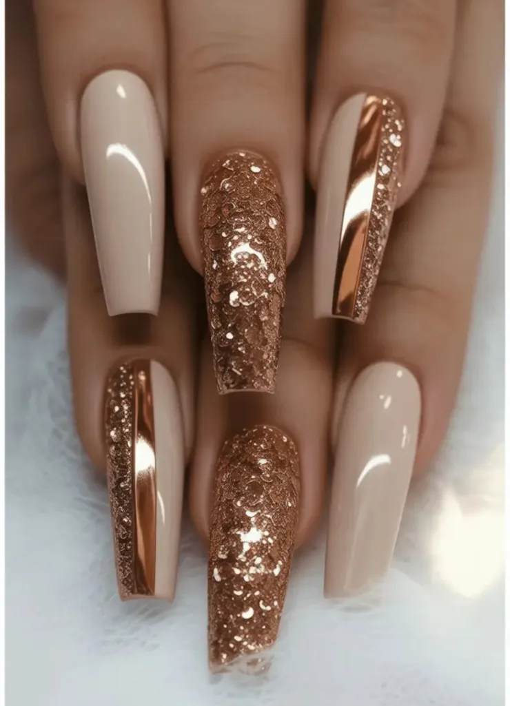 47 diseños de uñas color nude que te harán ver preciosa y elegante: se usan en cortas o largas