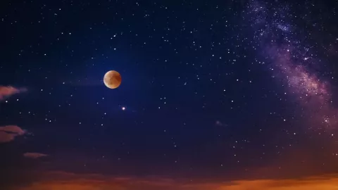 Eclipse lunar en mayo de 2023