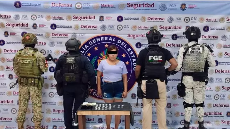 Detienen a Karla “N” en Chilpancingo