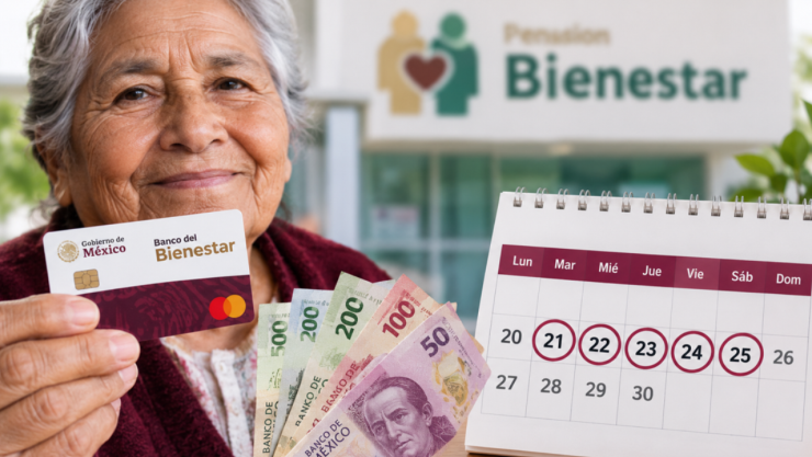 ¡Últimas fechas para cobrar la Pensión Bienestar! Calendario del 21 al 25 de septiembre por letra