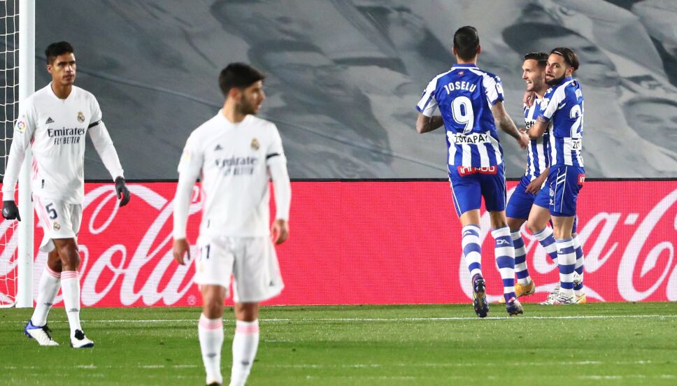 Resultado: Real Madrid pierde en casa ante el humilde Alavés