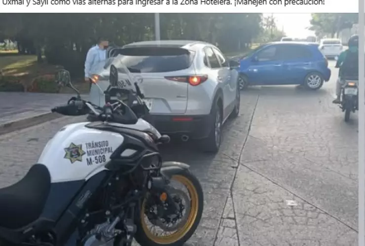 ACCIDENTE EN CANCÚN HOY