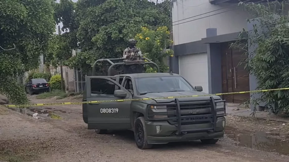 Aseguran domicilio en Miguel de la Madrid, Culiacán