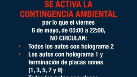 doble hoy no circula cdmx 6 de mayo