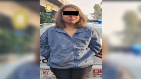 Mujer en CDMX fue detenida por matar a su pareja quien la golpeó.