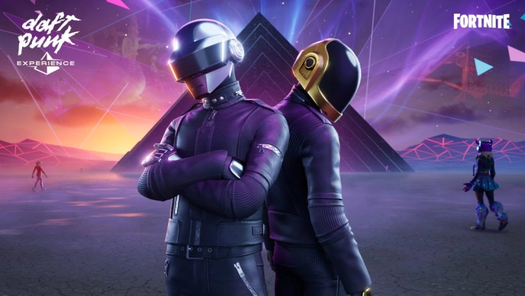 Tributo a  Daft Punk en Fortnite