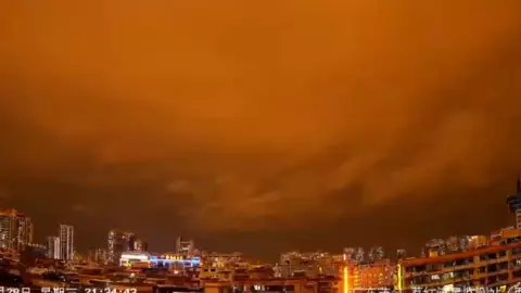 Bola de fuego avistada en China