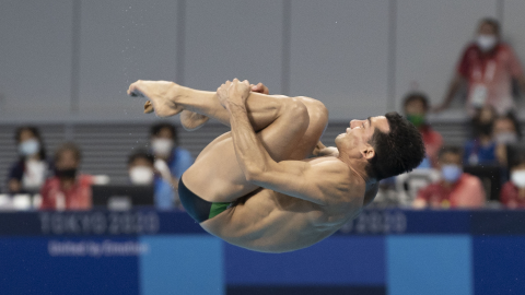Osmar Olvera clavadista mexicano Tokyo 2020