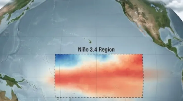 Región Niño 3.4: qué es, dónde está y por qué ayuda a detectar El Niño