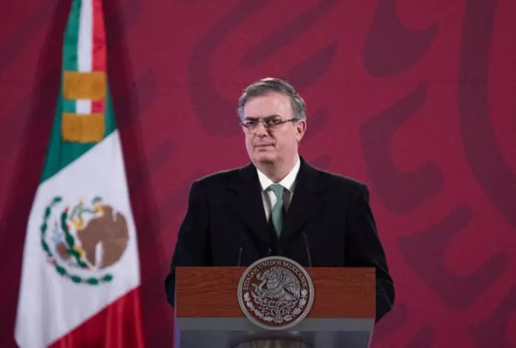 Ebrard felicita al nuevo secretario de Estado de EUA.