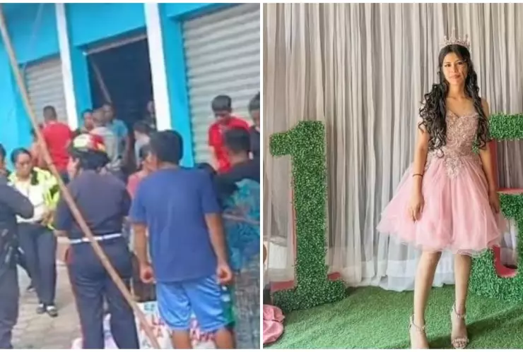 Andrea Xi Artola, mamá de Débora Rebeca Xi Artola, vive en Estados Unidos y no fue a los XV años.