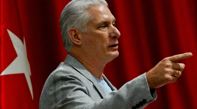 Foto de Miguel Díaz-Canel, dictador de Cuba.
