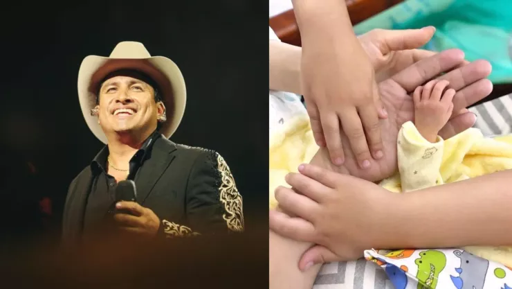 Julión Álvarez y su tercer hijo.jpg