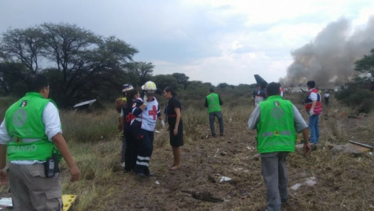 Se desploma vuelo comercial en Durango, viajaba a la CDMX