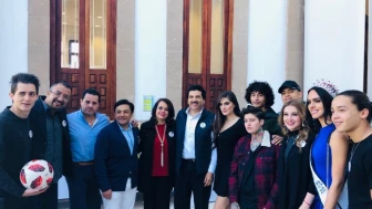 Equipo VSD con autoridades de Durango