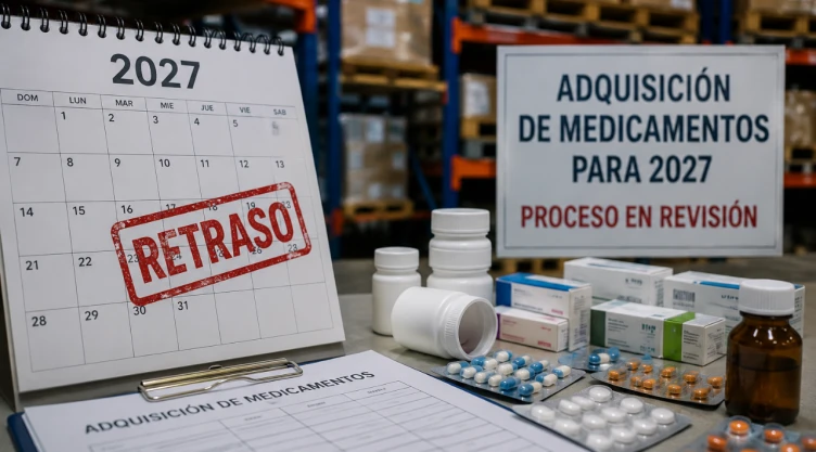 Alerta en el sector salud: Adquisición de medicamentos para 2027 acumula casi 4 meses de retraso