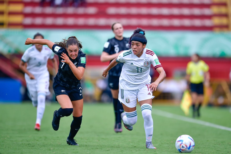 México empata con Nueva Zelanda en su primer juego en el mundial femenil sub-20