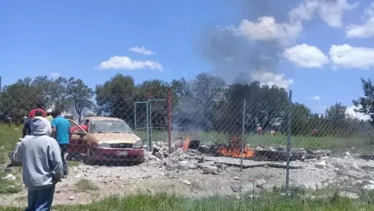 Explosión de polvorín en Tlaxcala deja dos personas muertas