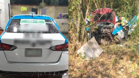 Taxista accidentado Palenque