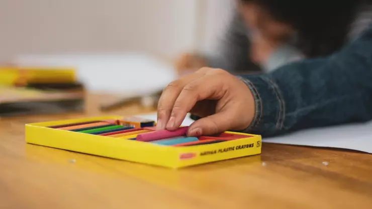 Entrega de boletas de la SEP