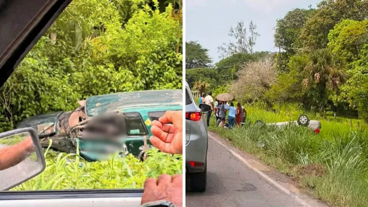 El accidente ocurrió sobre la autopista Paso del Toro-La Tinaja, a la altura de El Mangal, en Medellín de Bravo