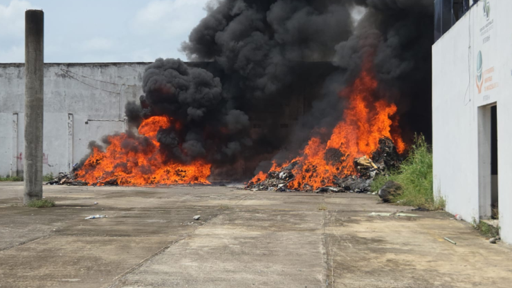 Incendio Bruno Pagliai