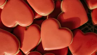 Receta de galletas en forma de corazón