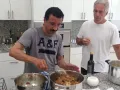 El difunto financiero y delincuente sexual convicto Jeffrey Epstein y Sultan Ahmed bin Sulayem, empresario emiratí y presidente y director ejecutivo del grupo DP World, aparecen en esta imagen sin fecha del patrimonio de Epstein