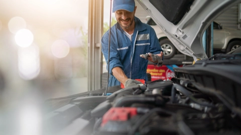 Trabajo como mecánico